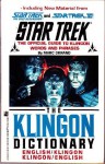 The Klingon Dictionary: English/Klingon, Klingon/English - Marc Okrand