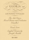 Gloria Rv589: Vocal Score - Antonio Lucio Vivaldi, Maffeo Zanon