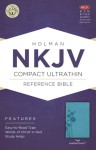 NKJV Compact Ultrathin Bible, Teal LeatherTouch - Holman Bible Publisher