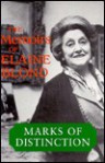 Marks of Distinction: The Memoirs of Elain Blond - Elaine Blond, Barry Turner