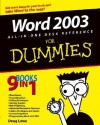 Word 2003 For Dummies - Doug Lowe