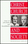 Christ, Church and Society - David Fergusson