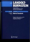 Refractive Indices Of Pure Liquids And Binary Liquid Mixtures (Supplement To Iii/38) (Landolt Börnstein: Numerical Data And Functional Relationships In Science And Technology New Series) (Volume 47) - Christian Wohlfarth