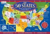 The 50 States Book and Magnetic Puzzle Map - Reader's Digest Association, Jessica Allen