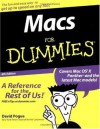 Macs For Dummies (For Dummies (Computers)) - David Pogue