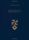 Summa Theologiae Prima Secundae, 1-70 (Latin-English Edition) - Thomas Aquinas