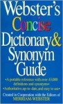 Webster's Concise Dictionary & Synonym Guide - Federal Street Press