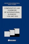 Comparative Law Yearbook of International Business 2003 - Campbell