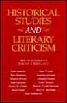 Historical Studies and Literary Criticism - Jerome J. McGann