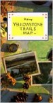 Hiking Yellowstone Trails Map - Carl Schreier