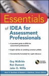 Essentials of Idea for Assessment Professionals - Guy McBride, Ron Dumont, John O. Willis, Alan S. Kaufman, Nadeen L. Kaufman