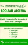 Essentials of Boolean Algebra (Essentials) - Research & Education Association, Alan D. Solomon, Algebra Study Guides