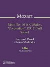 Mass No. 16 in C Major, "Coronation", K317 (Full Score) - Wolfgang Amadeus Mozart