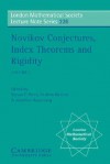 Novikov Conjectures, Index Theorems, and Rigidity: Volume 1: Oberwolfach 1993 - Steven C. Ferry, Andrew Ranicki