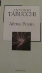 Afirma Pereira (paperback) - Antonio Tabucchi