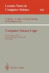 Computer Science Logic: 7th Workshop, CSL '93, Swansea, United Kingdom, September 13 - 17, 1993. Selected Papers - Egon Börger