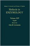 Methods in Enzymology, Volume 14: Lipids - Sidney P. Colowick, Sidney P. Colowick, John M. Lowenstein