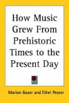 How Music Grew from Prehistoric Times to the Present Day - Marion Dane Bauer, Ethel Peyser