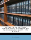 An Essay on the Malignant Pestilential Fever Introduced Into the Westindia Islands 1793 - 1796, Volume 1 - Colin Chisholm