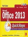 Microsoft Office 2013 Quicksteps - Carole Matthews, Marty Matthews, John Cronan