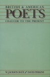 British and American Poets: Chaucer to the Present - Walter Jackson Bate