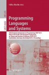 Programming Languages and Systems: 20th European Symposium on Programming, ESOP 2011, Held as Part of the Joint European Conferences on theory and practice of software, ETAPS 2011, Saarbrucken, Germany, March 26-April 3, 2011, Proceedings - Gilles Barthe