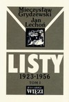 Listy 1923-1956 Tom 1/2 - Mieczysław Grydzewski, Jan Lechoń