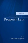 Modern Studies in Property Law: Volume 7 - Nicholas Hopkins