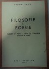 Filosofie și poezie: filosofi și poeți - către o concepție estetică a lumii - Tudor Vianu