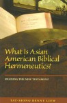 What Is Asian American Biblical Hermeneutics?: Reading the New Testament - Tat-Siong Benny Liew