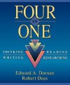 Four In One: Thinking, Reading, Writing, Researching - Edward A. Dornan, Robert Dees