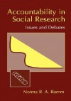 Accountability in Social Research: Issues and Debates - Norma R.A. Romm