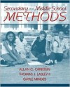 Secondary and Middle School Methods - Waxman, Gayle Mindes