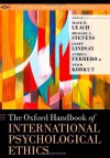 The Oxford Handbook of International Psychological Ethics - Mark M. Leach