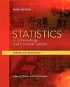 Statistics in Criminology and Criminal Justice: Analysis and Interpretation - Jeffery Walker