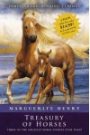 Marguerite Henry Treasury of Horses (Boxed Set): Misty of Chincoteague, Justin Morgan Had a Horse, King of the Wind - Marguerite Henry, Wesley Dennis