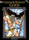 COLORING BOOK: Greek and Roman Gods Stained Glass Coloring Book - NOT A BOOK