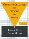 Optimization Algorithms for Networks and Graphs, Second Edition, - James Evans