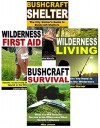 Bushcraft 4-Book Box Set: Bushcraft Shelter, Bushcraft Survival, Wilderness First Aid, Wilderness Living - John Morris, Mike Jensen, Jason Reese, John Warner