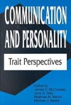 Communication and Personality: Trait Perspectives - James C. McCroskey