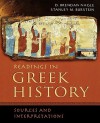 Readings in Greek History: Sources and Interpretations - D. Brendan Nagle