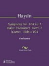 Symphony No. 104 in D major ("London") movt. 3 (Score) - Hob1/104 - Franz Haydn