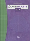 Saxon Math 5/4 - Saxon Publishers