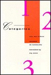 Categorics: 1, 2 & 3 - Normand de Bellefeuille, Douglas G. Jones