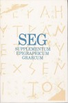 Supplementum Epigraphicum Graecum, 2002: English/Ancient Greek - Angelos Chaniotis, Thomas Corsten, Ronald S. Stroud, R.A. Tybout