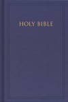 KJV Pew Bible, Blue Hardcover - Holman Bible Publisher