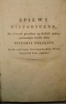 Śpiewy historyczne z muzyką i rycinami przez Jul. Ur. Niemcewicza, S.S. - Julian Ursyn Niemcewicz