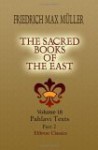 The Sacred Books Of The East: Volume 18. Pahlavi Texts. Part 2 - Friedrich Max Müller