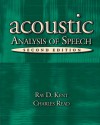 Acoustic Analysis of Speech - Raymond D. Kent