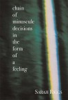 Chain Of Minuscule Decisions In The Form Of A Feeling - Sarah Riggs